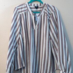 Torrid Harper Double Gauze Pullover Blouse Size 2